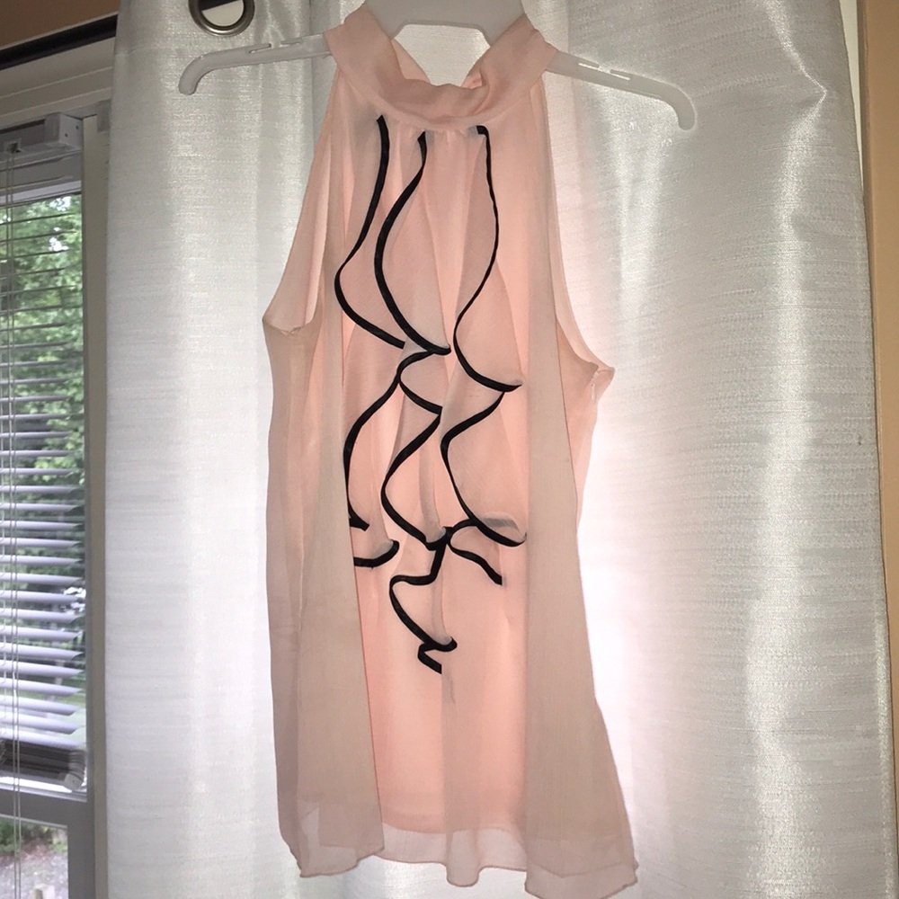 Soft, fancy top with ruffles